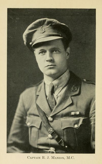 CAPTAIN R. J. MANION, M.C.