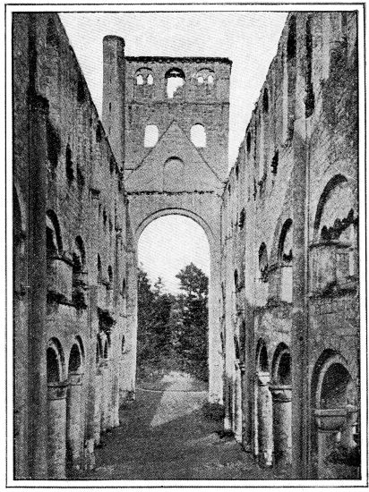 Jumièges Abbey—interior