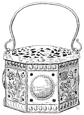 BRASS TEA-CADDY (18TH CENTURY)