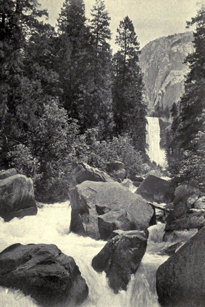 A Mountain Stream in June (Merced Creek and Vernal Falls, Yosemite)