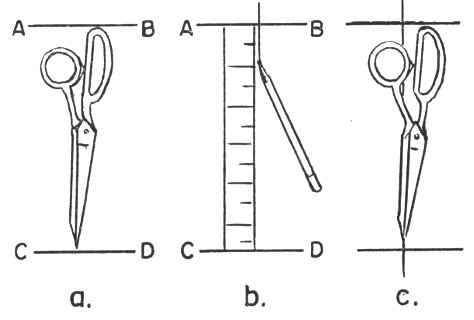 {measuring the shears}