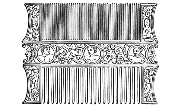 Ivory Comb.