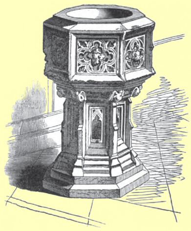 Ancient Stone Font, St. Mary’s Church