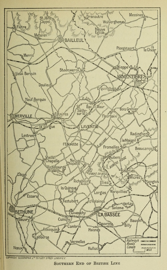 Southern End of British Line