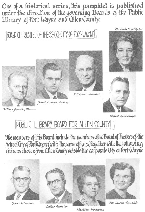 Boards of the Public Library of Fort Wayne and Allen County