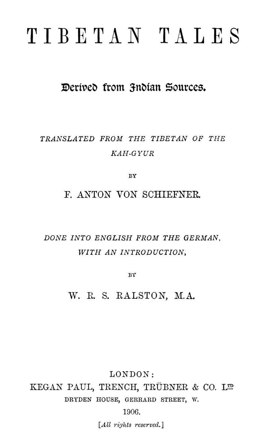 Original Title Page.