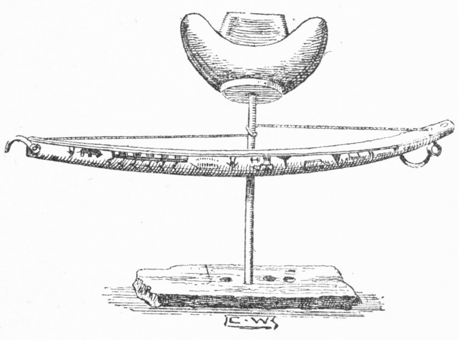 Eskimo Bow-Drill for Fire Making.