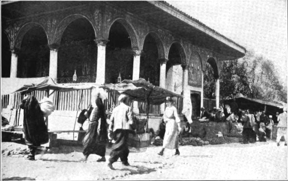 THE PAINTED MOSQUE IN TIRANA