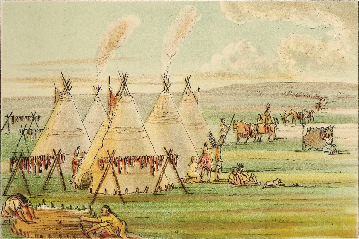 Crow camp