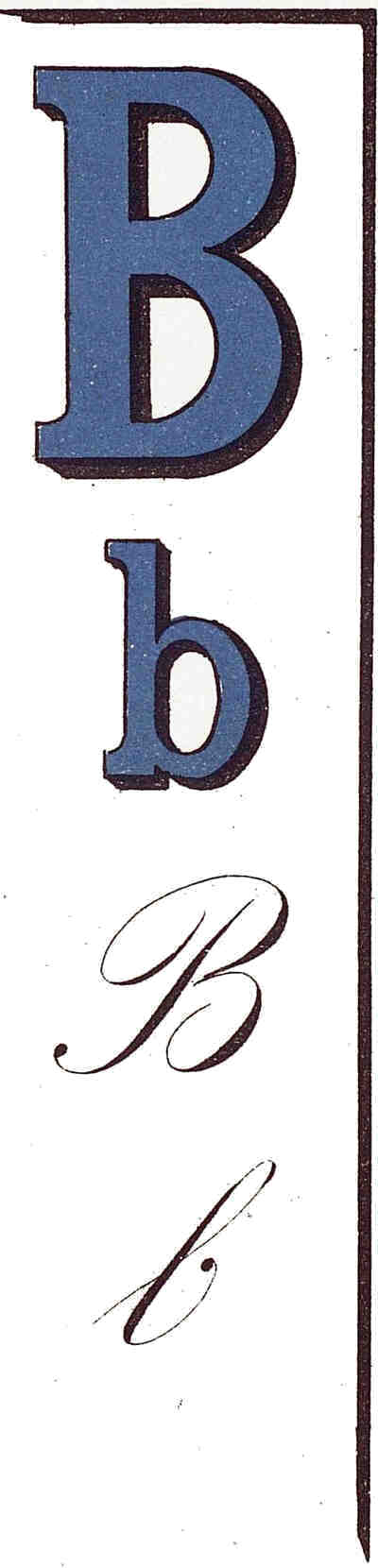 B