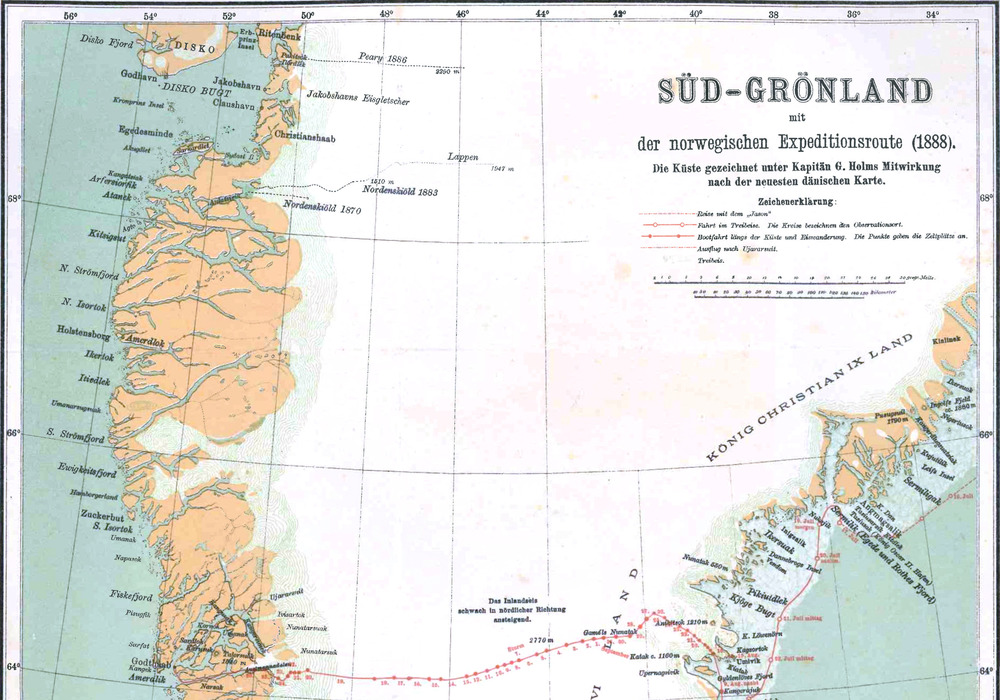 Die Route;   nördlicher Teil