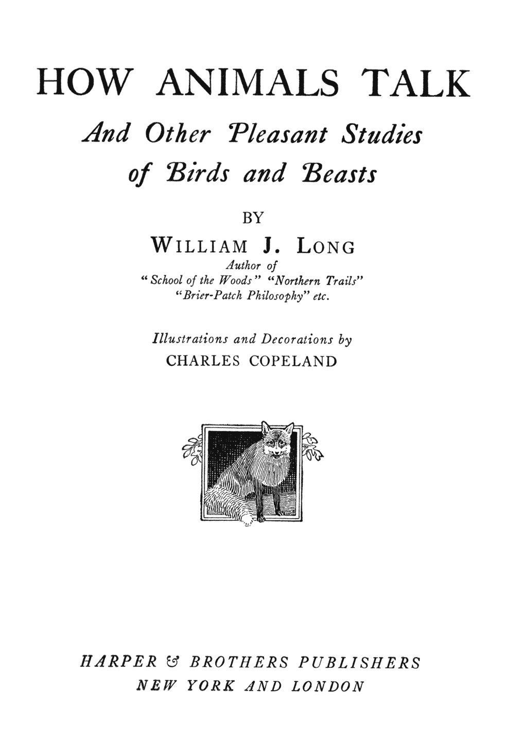 Original Title Page.