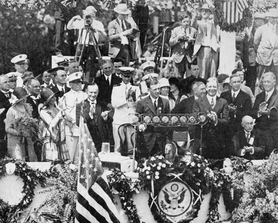 SPEECHES AT WASHINGTON MONUMENT