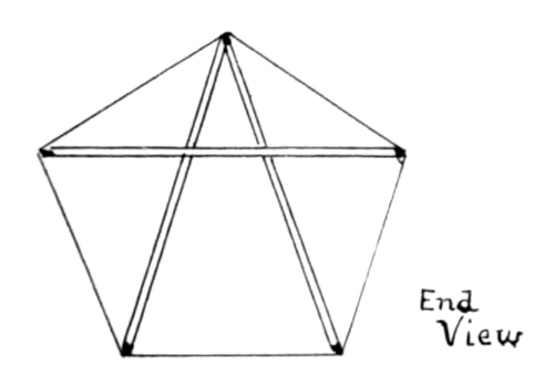 pentagon box kite