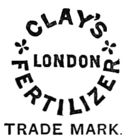 CLAYS FERTILIZER LONDON TRADE MARK