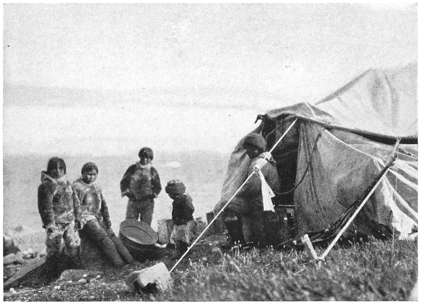 When the Eskimos Came to Shipwreck Camp on Northumberland Island.