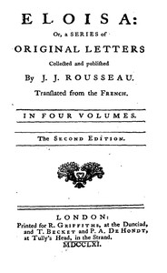 Eloisa, Jean-Jacques Rousseau, W. Kenrick