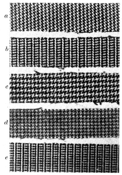 Elementary colour patterns