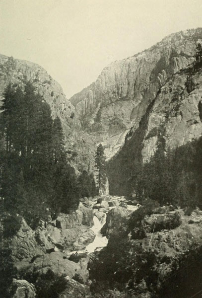 MUIR GORGE, TUOLUMNE CAÑON&mdash;YOSEMITE NATIONAL PARK