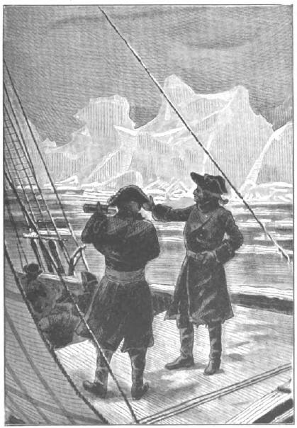 Cook’s 
route was effectually barred by ice floes.