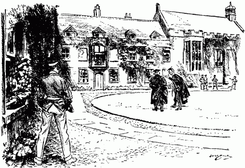 CADET: "Really, from the way these College Authorities make themselves at
home you'd think the place belonged to them."
