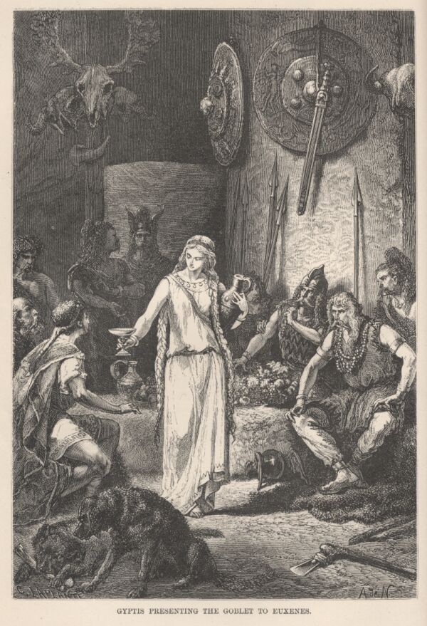Gyptis Presenting the Goblet to Euxenes&mdash;&mdash;17 