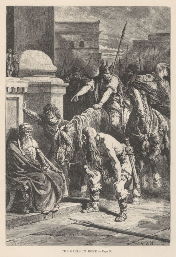 The Gauls in Rome&mdash;&mdash;39 