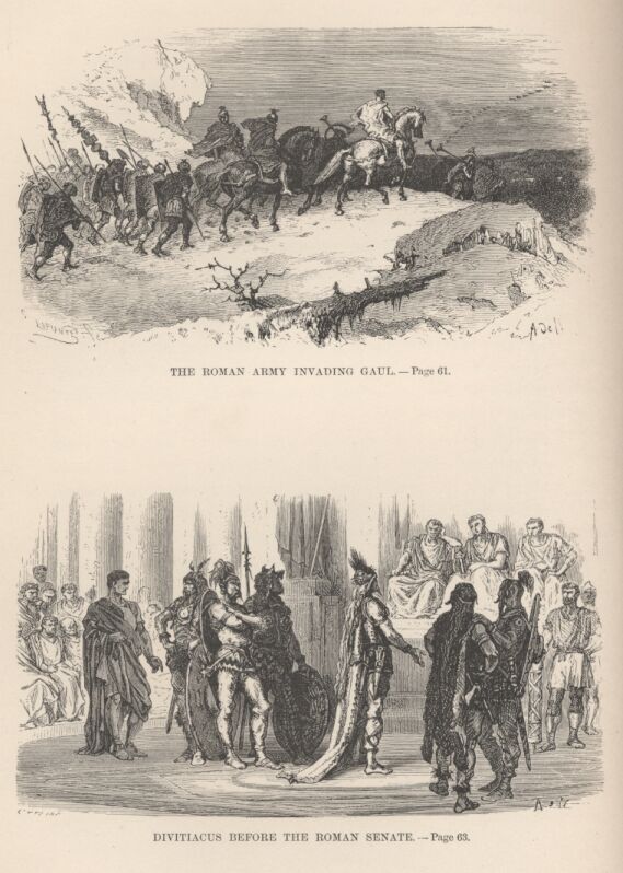The Roman Army Invading Gaul&mdash;&mdash;61 