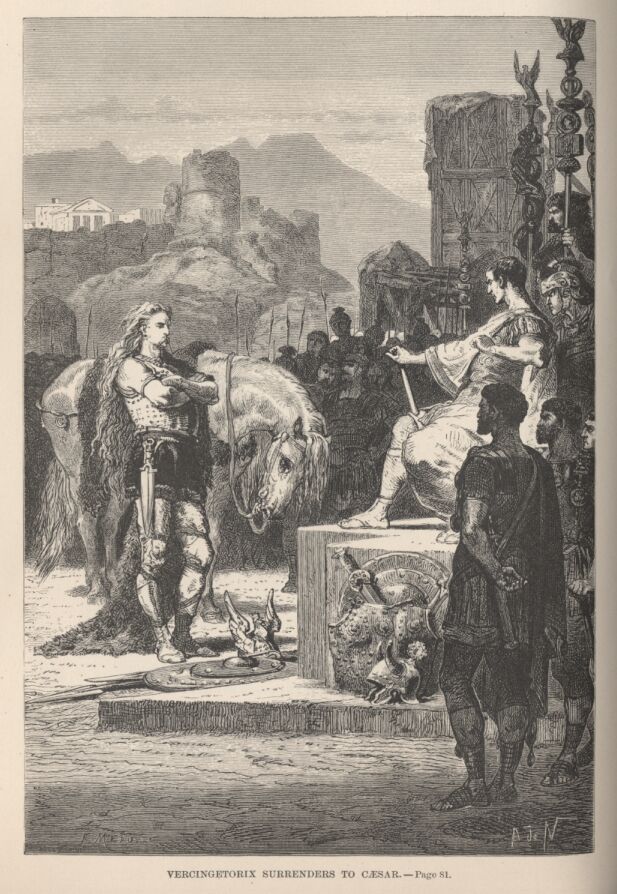 Vercingetorix Surrenders to Caesar&mdash;&mdash;81 