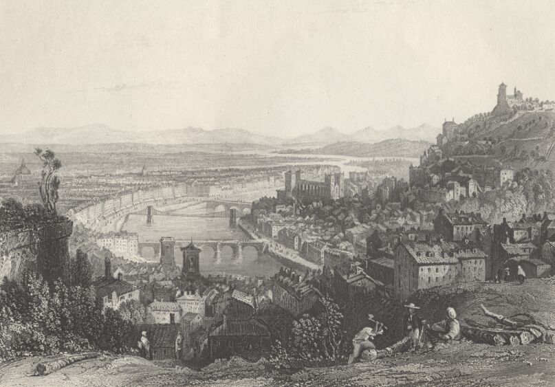 From La Croix Rousse&mdash;&mdash;86 