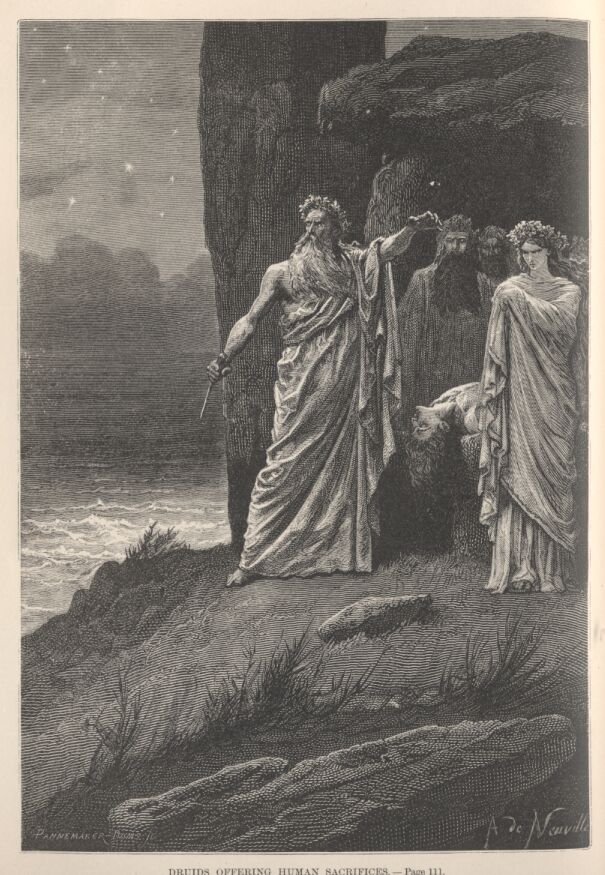 Druids Offering Human Sacrifices&mdash;&mdash;111 