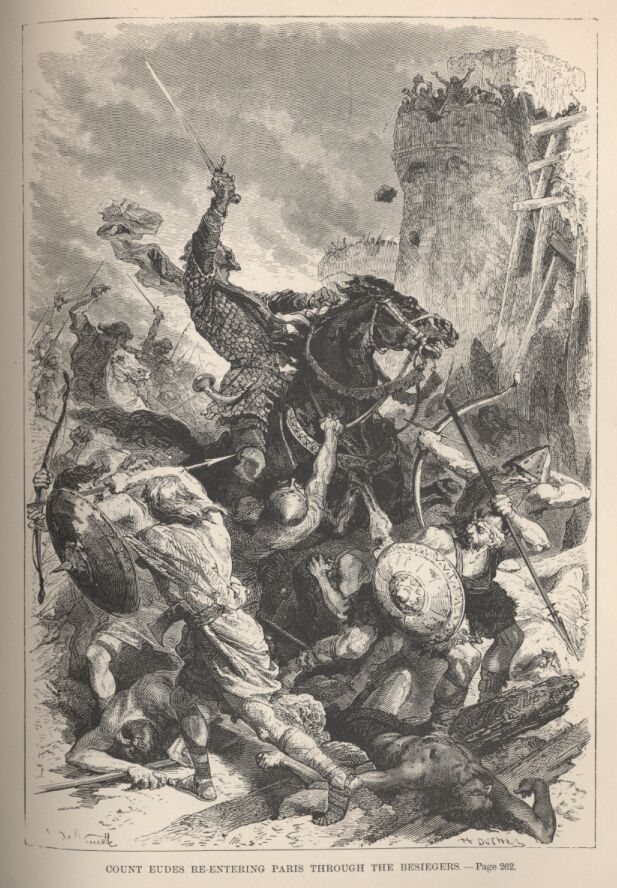Count Eudes Re-entering Paris Right Through the Besiegers- &mdash;-262 