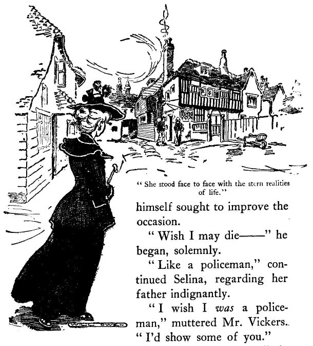 'she Stood Face to Face With the Stern Realities Of
Life.'
