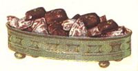 Chocolate Dipped Parisian Sweets.