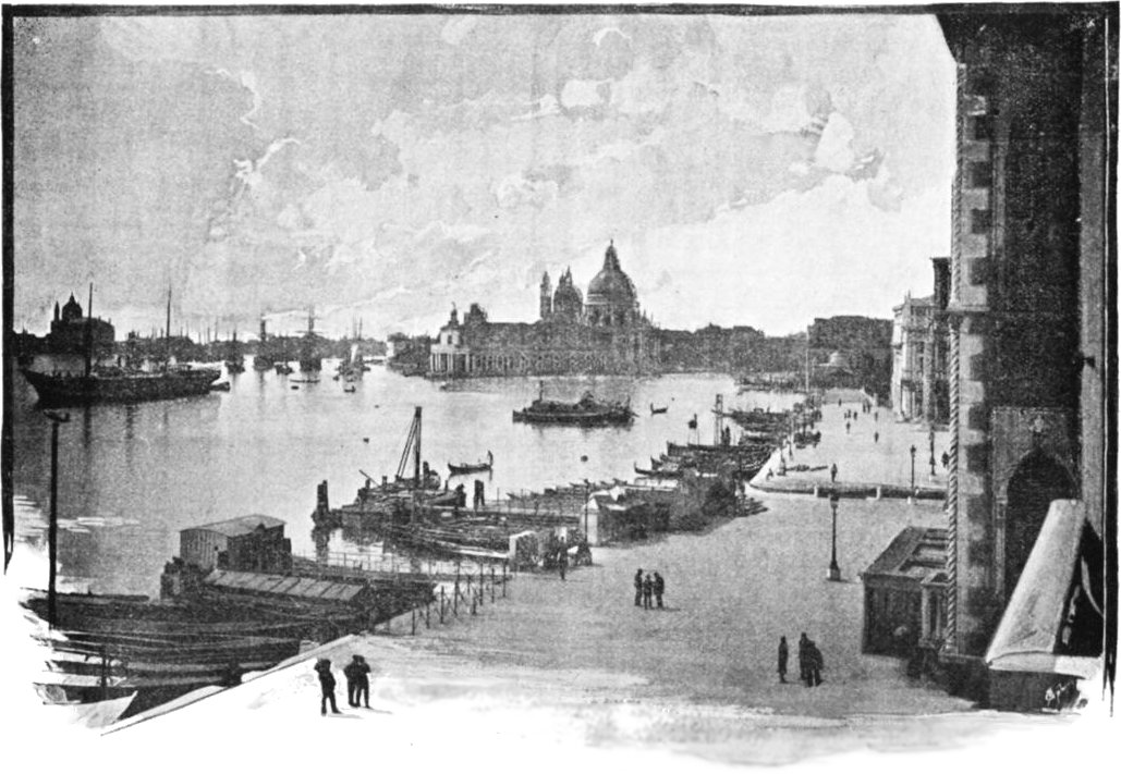 Panoramas from the Balconies of The Palazzo Dandolo
(now Hotel Royal Danieli)