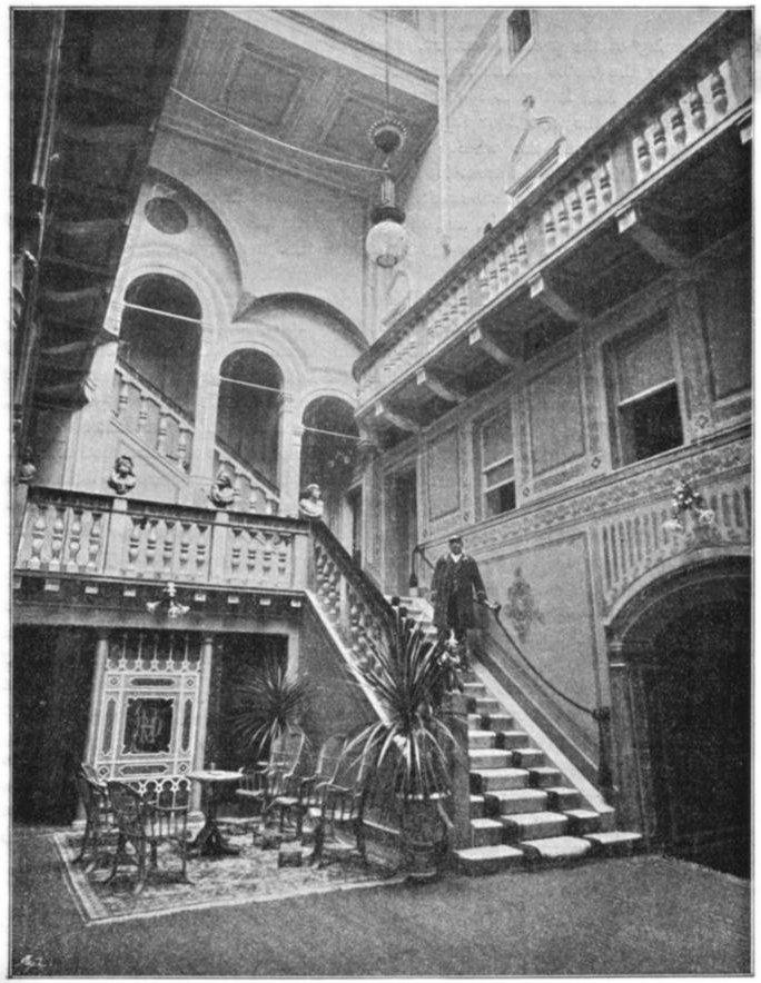 Atrium and Ducal Stairs in the Palazzo Dandolo