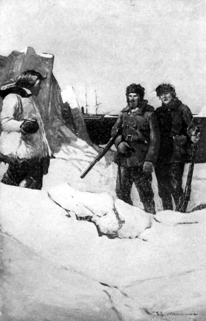 I was hunting," explained Bobby. "The ice broke loose and cut Jimmy and me off from Skipper Ed