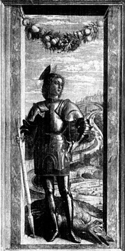 S. GEORGE FROM THE PAINTING BY MANTEGNA
In the Accademia