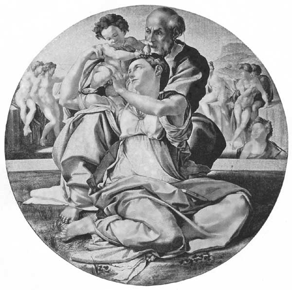 THE HOLY FAMILY. Uffizi Gallery, Florence. THE HOLY FAMILY. Uffizi Gallery, Florence.