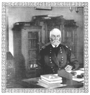 A PHOTOGRAPH OF GENERAL HOWARD, TAKEN AT GOVERNOR'S
ISLAND IN 1893 AT THE CLOSE OF THE WAR GENERAL HOWARD WAS APPOINTED
CHIEF OF THE FREEDMEN'S BUREAU
