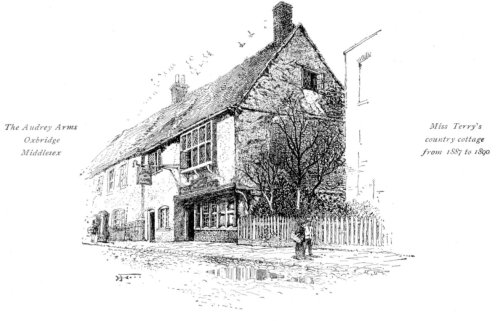 The Audrey Arms Oxbridge Middlesex
Miss Terry's country cottage from 1887 to 1890