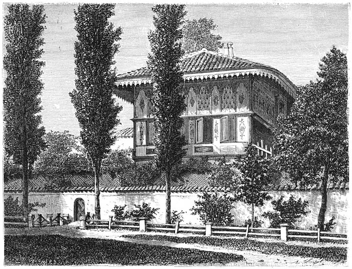 Het oude paleis van den Grooten-Khan te Baktshi-Sera&iuml;.
