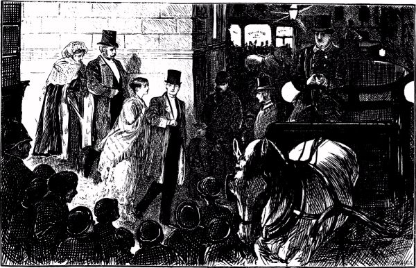 'SHE DREW A SOFT WHITE CLOAK ROUND HER, AND WENT BY.'&mdash;Page 173.