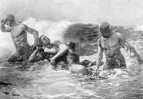 FIG. 107.—WINSLOW HOMER. UNDERTOW.