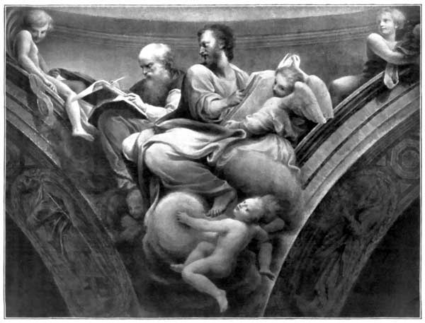 ST. MATTHEW AND ST. JEROME Church of S. Giovanni
Evangelista, Parma