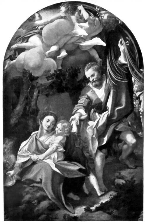 THE REST ON THE RETURN FROM EGYPT (MADONNA DELLA
SCODELLA) Parma Gallery