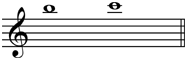 Figure C a musical fragment
