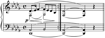 Figure N a musical fragment