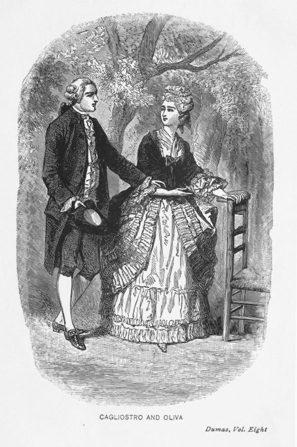 CAGLIOSTRO AND OLIVA
Dumas, Vol. Eight