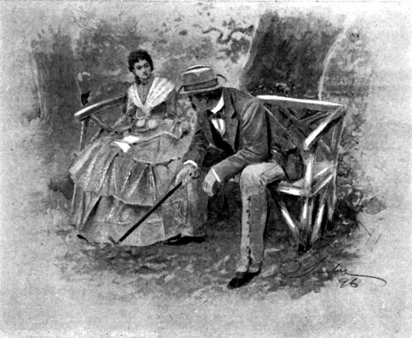 "ISABELLA," I SAID, AWKWARDLY ENOUGH, AS I STIRRED THE
DEAD LEAVES WITH MY WHIP, "ISABELLA, DO YOU KNOW THE TERMS OF MY
FATHER'S WILL?" SHE DID NOT ANSWER AT ONCE, AND, GLANCING IN HER
DIRECTION, I SAW THAT SHE HAD FLUSHED LIKE A SCHOOLGIRL.
